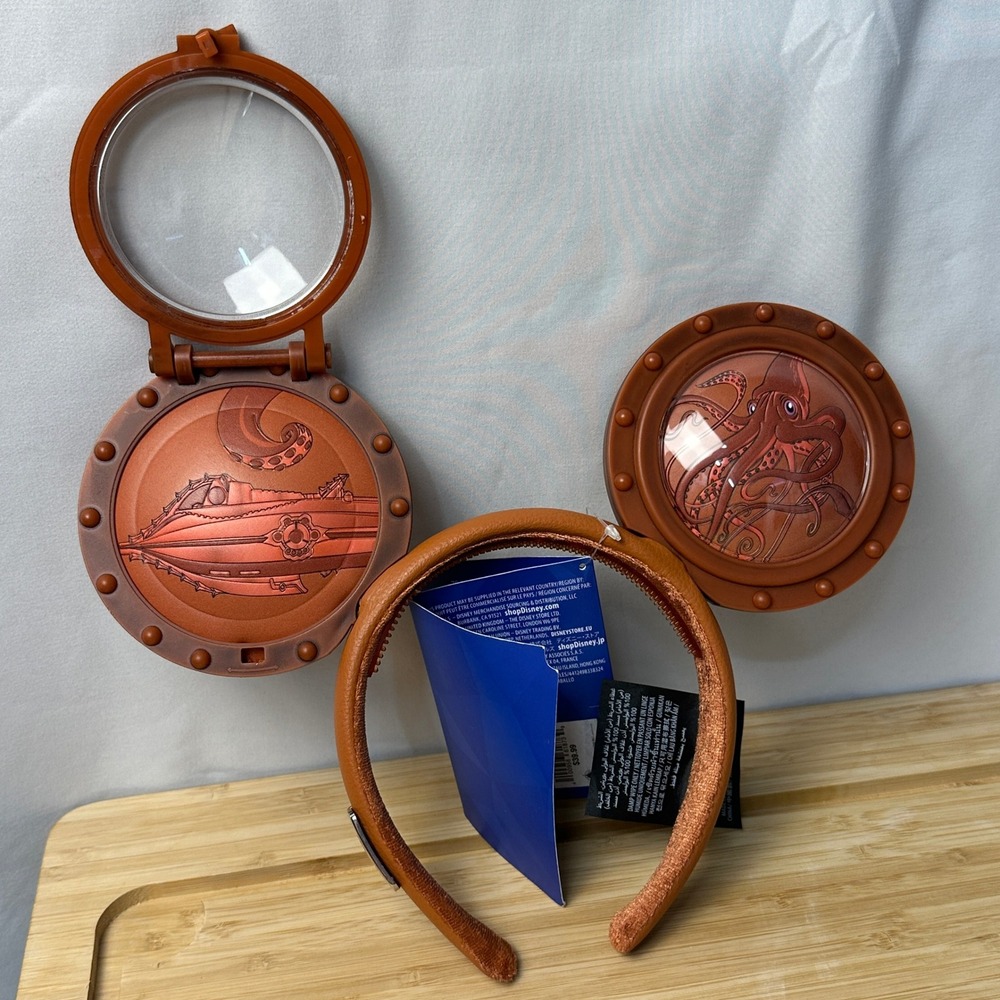 Disney100 20,000 Leagues Under the Sea Headband Mickey Ears 2023 1950's collect - Picture 2 of 7
